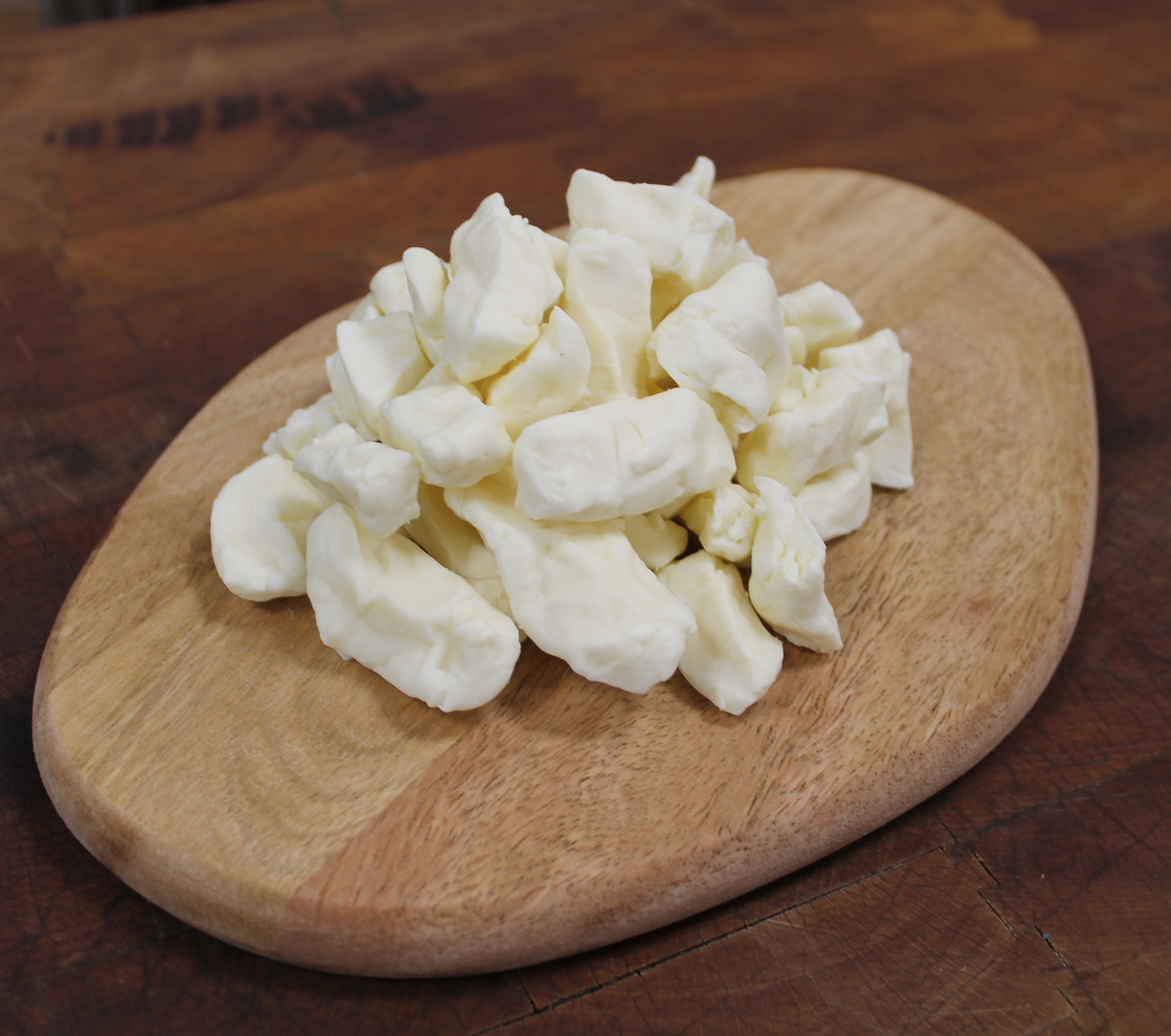 Plain Cheddar Curd Eau Galle Cheese