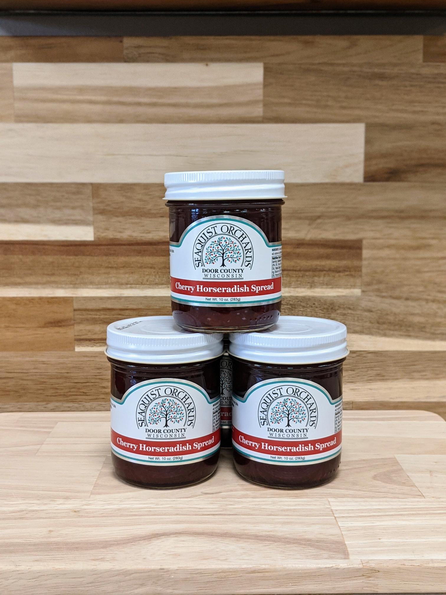 SeaQuist Orchards Cherry Horseradish Spread Eau Galle Cheese